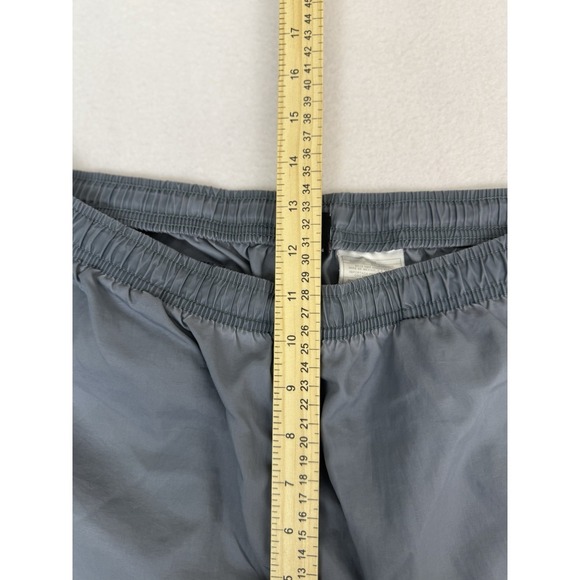 Vintage Nike Track Pants Men's Large Grey Navy Blue Stripe Y2K - Picture 7 of 11